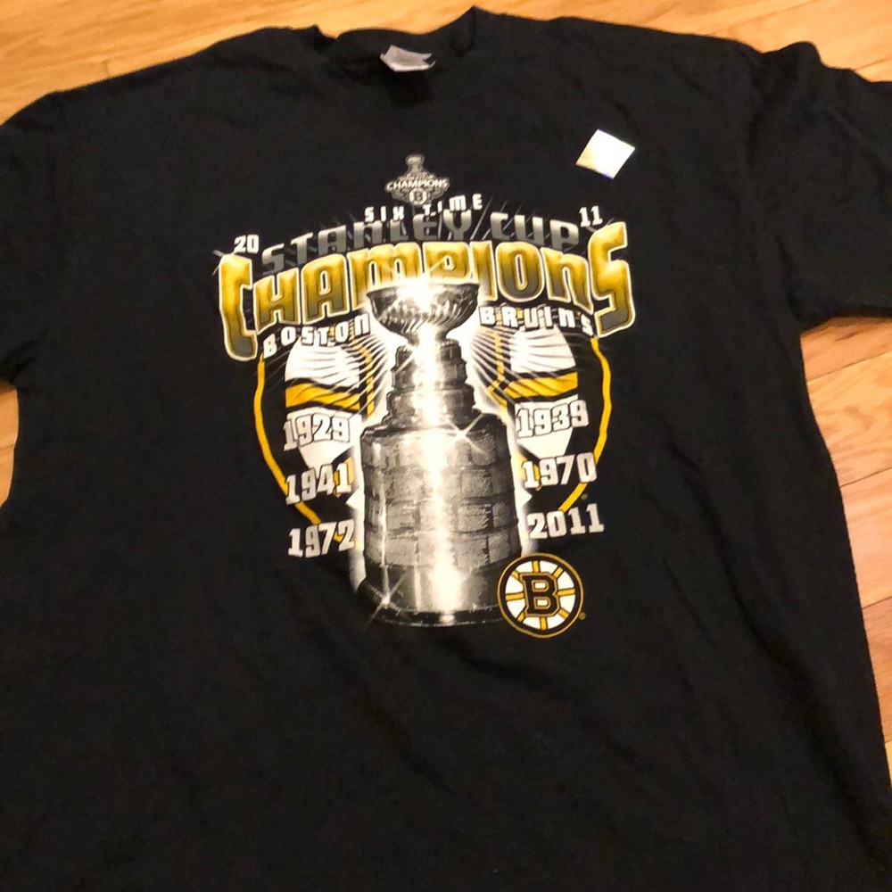 New Bruins Stanley Cup T Shirt